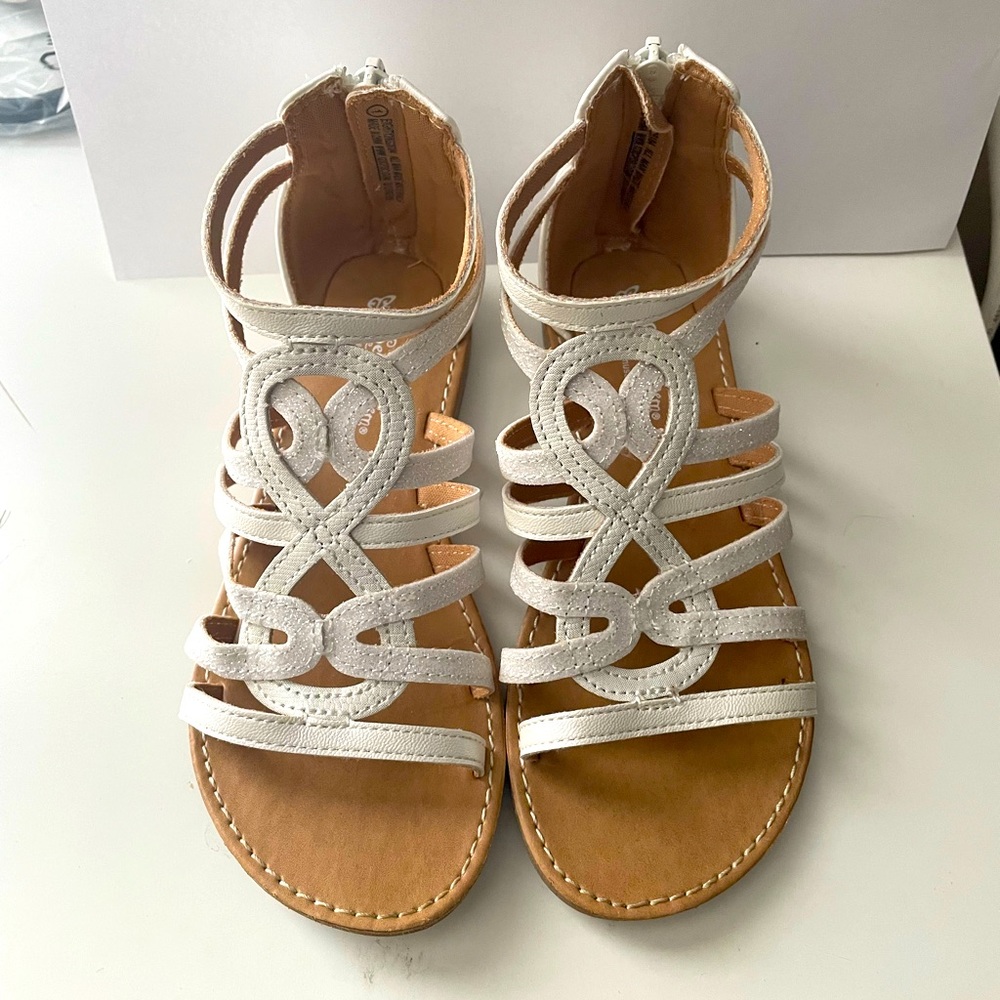 Self Esteem Girls white Sandal